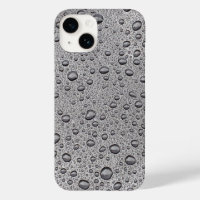 Grey water droplets 