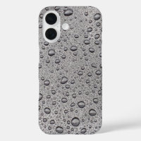 Grey water droplets