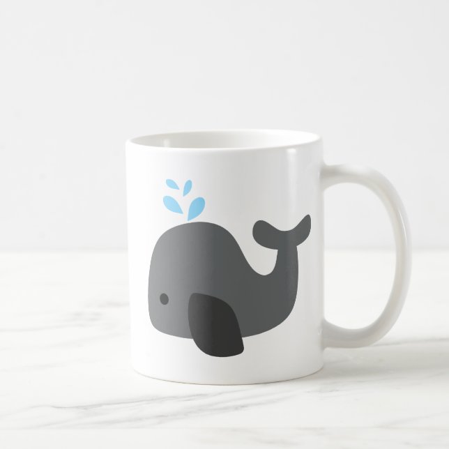 Grey Whale Coffee Mug (Right)