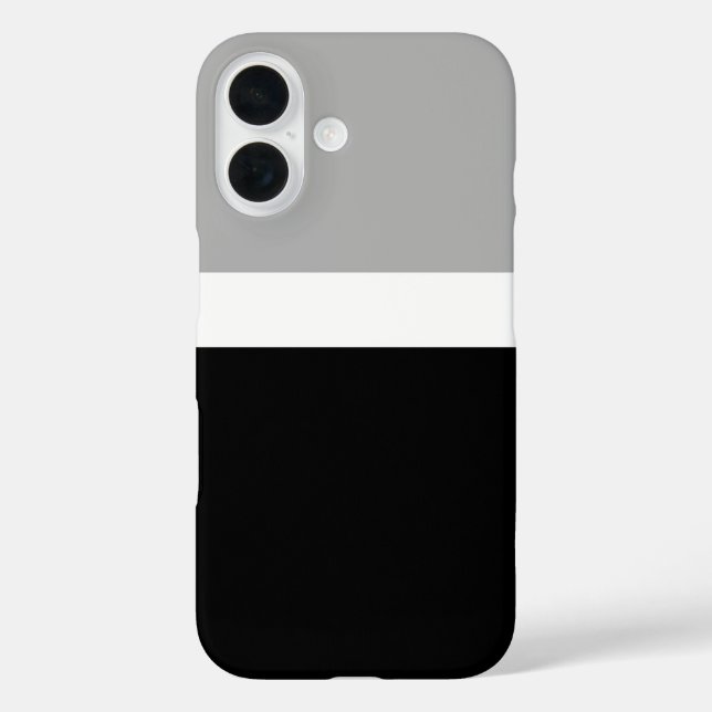 Grey White Black Colours Style Design  Case-Mate iPhone Case (Back)