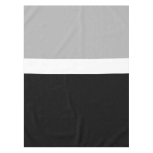 Grey White Black Colours Style Design Tablecloth