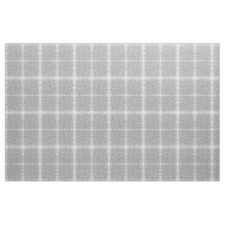 Grey White Brick Pattern Quilting Square Fabric