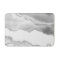 Grey White Marble Agate Simple Silver Glitter