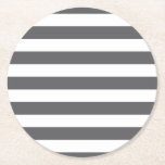 Grey/White stripes coaster set<br><div class="desc">Personalised grey and white stripes coaster set</div>