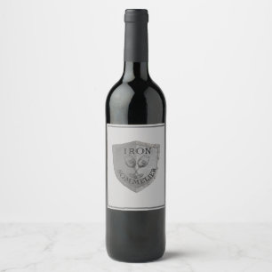 Grey Wine Sommelier Wine Lover Label