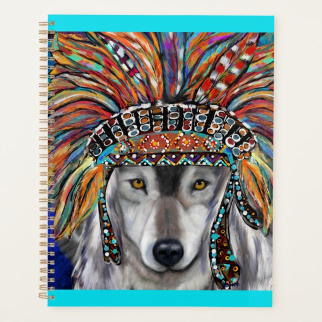 Grey Wolf Art Planner (Front)