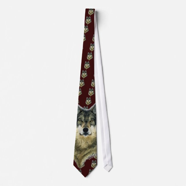 GREY WOLF Collection Tie (Front)
