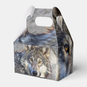 Grey Wolf Dignity Favour Box
