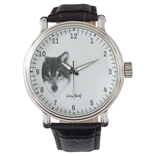Grey Wolf elegant Watch (Front)