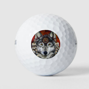 Grey Wolf Golf Balls