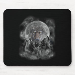 Grey Wolf Hunting Ground  Mouse Pad