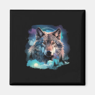 Grey Wolf Hunting Grounds1 Magnet