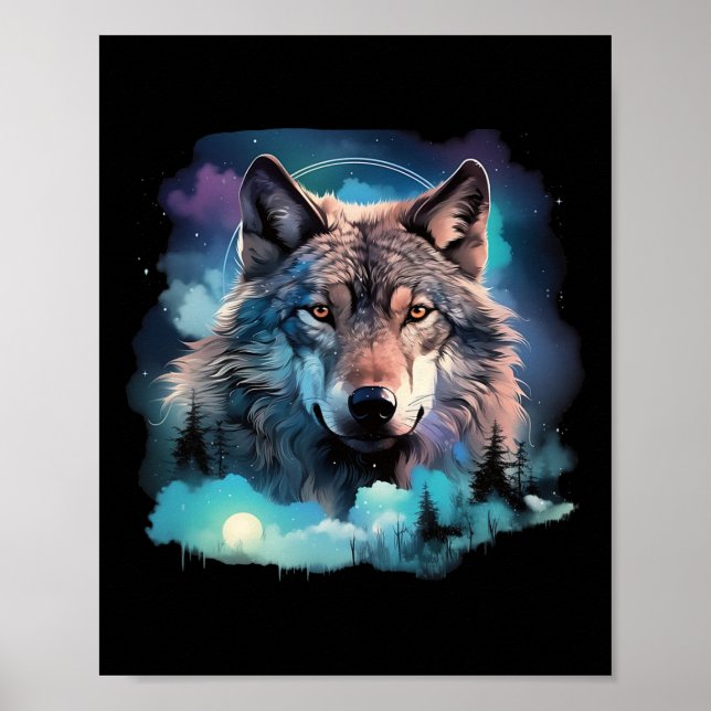 Grey Wolf Hunting Grounds1  Poster (Front)