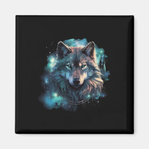 Grey Wolf Hunting Grounds Magnet