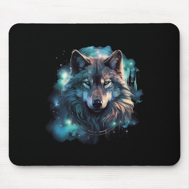 Grey Wolf Hunting Grounds  Mouse Pad (Front)