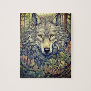 Grey Wolf Jigsaw Puzzle