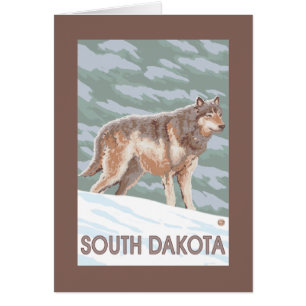 Grey Wolf StandingSouth Dakota