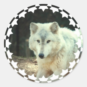 Grey Wolf Stickers