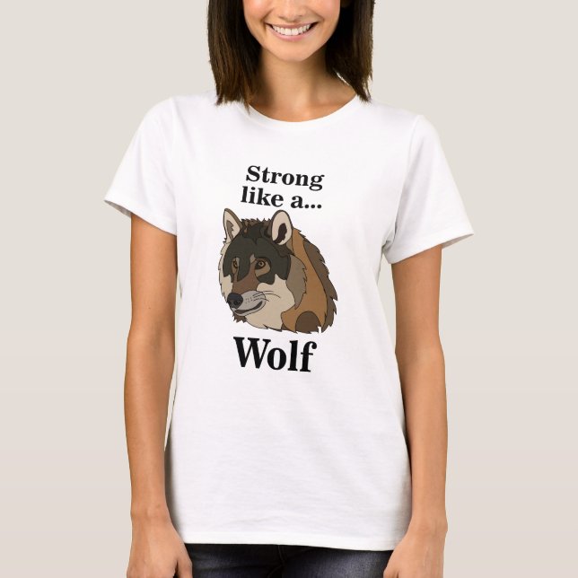 Grey Wolf T-Shirt (Front)