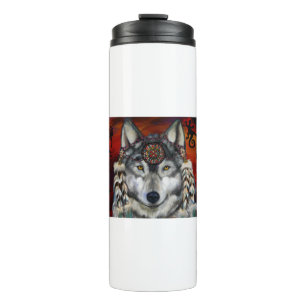 Grey Wolf Thermal Tumbler