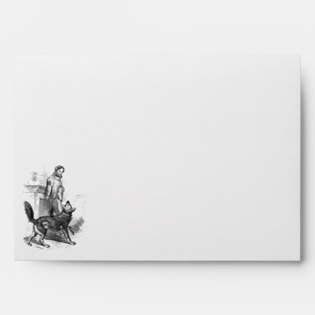 Grey Wolf - Timber Wolf - Red Wolf Series Envelope (Front)