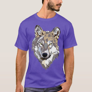 Grey Wolf  Wolves Pack Wolf Lovers Gift  T-Shirt
