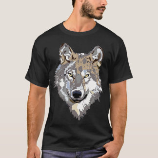 Grey Wolf Wolves Pack Wolf Lovers Gift T-Shirt