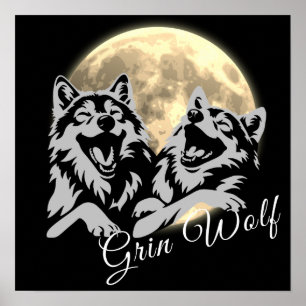 Grey Wolves "Grin Wolf" Poster