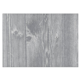 Grey Wood Glass Cutting Board
