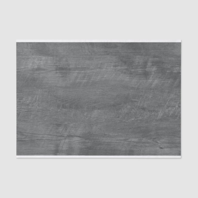grey wood pattern tissue paper (Front)