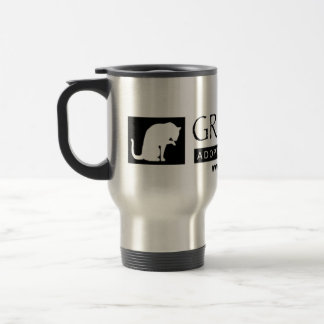 Greyfoot Cat Rescue Logo Travel Mug