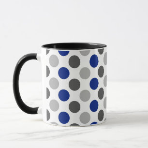 Greygender Pride Flag Colours Polkadots Mug