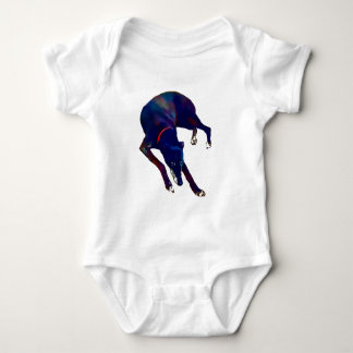 Greyhound Art Baby Bodysuit