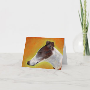 Greyhound art card (a93a)