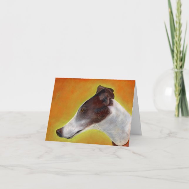 Greyhound art card (a93a) (Front)