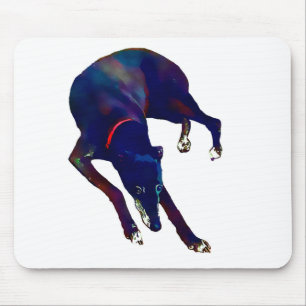 Greyhound Art Mouse Pad