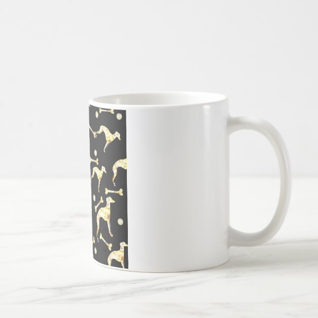 GREYHOUND BLING COFFEE MUG (Right)