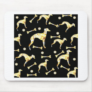 GREYHOUND BLING MOUSE PAD