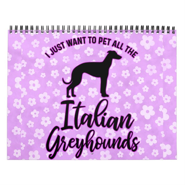 "Greyhound"  Calendar (Cover)