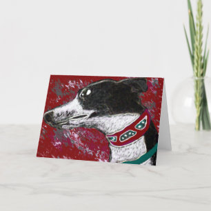 Greyhound Card - Blank Inside
