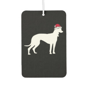 Greyhound Christmas Essential T-Shirt Car Air Freshener