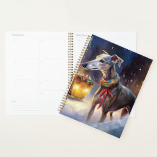 Greyhound Christmas Festive Season  Planner