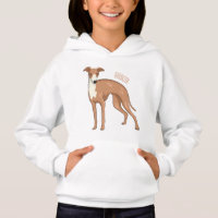 Greyhound dog cartoon illustration