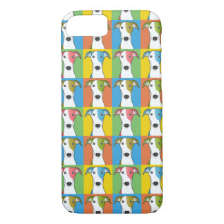 Greyhound Dog Cartoon Pop-Art iPhone 8/7 Case