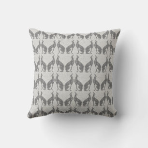 Greyhound Dog Home Decor Cushion