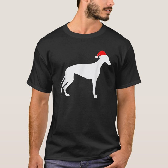 Greyhound dog lovers owner christmas gifts T-Shirt (Front)