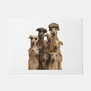 Greyhound doormat