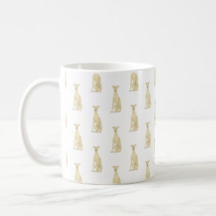 Greyhound (Fawn Tan) Coffee Mug