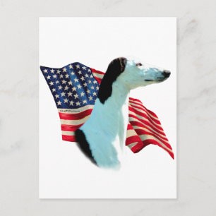 Greyhound Flag Postcard