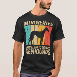 Greyhound For Men Women Italian Greyhound Rescue D T-Shirt